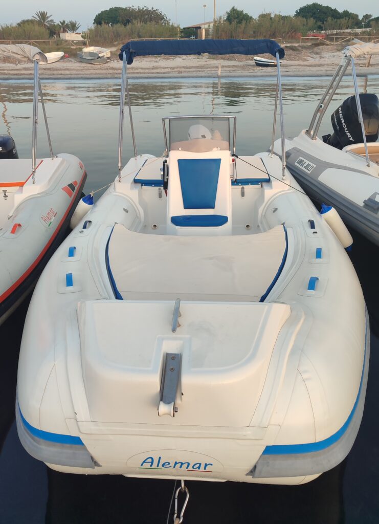 noleggio gommoni senza skipper a Marsala